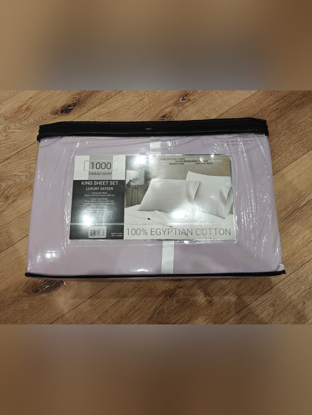 100% Egyptian Cotton 1000 Thread Count King Sheet Set